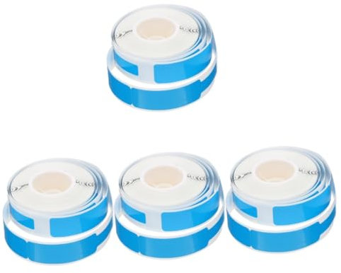 STOBOK 4rotoli Etichette Termiche Adesive Per Cavi Stickers Per Marcatura Reti Resistenti e Flessibili Per Ambienti Elettrici e Comunicazione