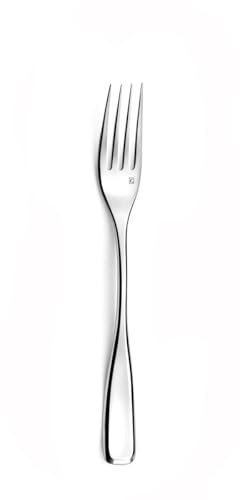 COUZON - 12 fourchettes de table - Millenium - 18/10, Finition mi/brossé, Epaisseur 3.5 - Inox