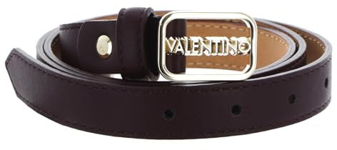 Valentino Around Plaque Buckle Belt W95 Vino/Oro - kürzbar