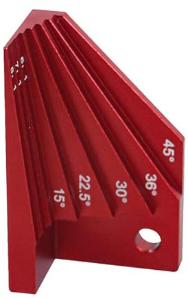Woodpeckers Bevel Block | Angle Finder Measuring Tool | Woodworking Tools Angles Bevel Protractor for Wood Worker, Hand Worker, Adult