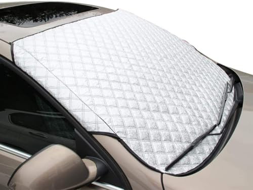 XILUOWUDI Auto Abdeckung Winter, Frontscheibenabdeckung Winter für VW T5 Facelift I 2009-2015, Winterschutz Auto Frontscheibe, Auto Winter Zubehoer