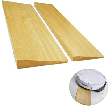 Türschwellenrampe Aus Holz,türschwellenrampe Saugroboter,leichte Und Einfach Zu Transportierende Rampe Türschwelle,für Bürgersteig,Nutzbar Als Rollstuhlrampe,Schwellenrampe(60 * 10 * 2cm)