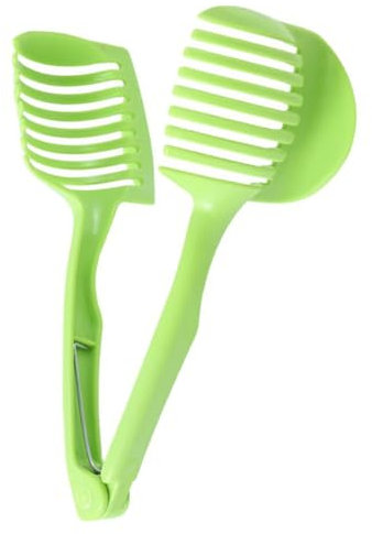 HOLIDYOYO Cortador De Frutas Multiusos Cortador De Tomates y Herramienta Práctica Para Cocina Soporte De Mano Para Cortar Frutas Casa