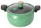 Xoeryoy Mini Olla a presión, Olla de presión de calefacción rápida 8 litros con manijas de Bloqueo, Serie Antiadherente con Tapa Transparente para Gas, inducción, Estufas eléctricas, Verde &&