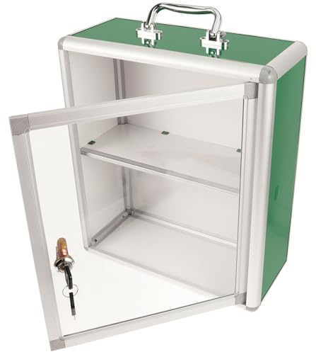 TOPBATHY Armoire à Pharmacie Murale Panneau Transparent en Acrylique Rangement Pratique Grosse Capacité pour Remède à Domicile Voiture