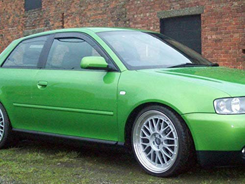 Heko - Deflectores de viento delanteros de acrílico (2 unidades)