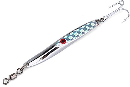 Angeln Spoons Sinkende Metallköder Metall Angelköder Ködelrute Sinking Metall Löffel Pailletten Köder Metall Bass Harter Löffel Köder Jig Lure Künstliche Haken Lockt Angelgerät Köder