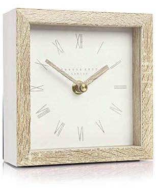 Thomas Kent Nordic 5 Mantel Clock Tofu Colour Dial