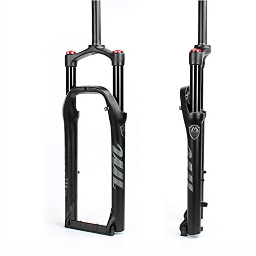 Jejy 26inch Federinnendurchmesser 34mm Schnee Strand XC Mountainbike Luft Fett Vorderradgabel Stoßdämpfer Abstand Nabe 135mm Ultraleicht Aluminiumlegierung Fahrrad Federgabel QR 9mm