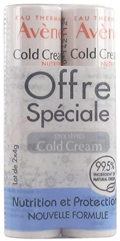 Avène Cold Cream Nährendes Lippenbalsam Set 2 x 4 g