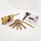 CISA 10A3S70700000C5, Cilindro Europeo Astral S, Ottone Smerigliato, 30/30 mm; Predisposto per Montaggio Pomolo, Gambo Accorciabile