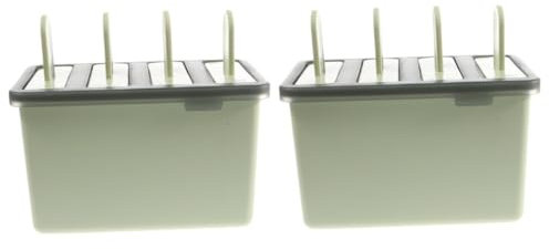 ABOOFAN 2 Pièces 4 moule esquimaux moule a esquimaux green s à glaces s a glaces à esquimaux s es vert Ménage Positionner