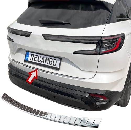RECAMBO Protezione per paraurti in acciaio inox lucido, look cromato, compatibile con Renault Austral anno di costruzione dal 2022 Styling e protezione per il paraurti