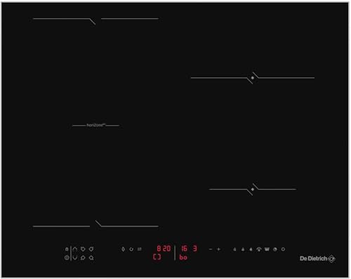 De Dietrich DPI4411B, Plaque à induction Infinite Black, Black
