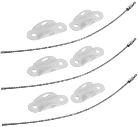 IWOWHERO 3sätze Möbelanker Wandanker Für Kommoden Schränke Sicherheitsanker Proofing Mit Schrauben Möbelbefestigung Kit Zur Sturzprävention