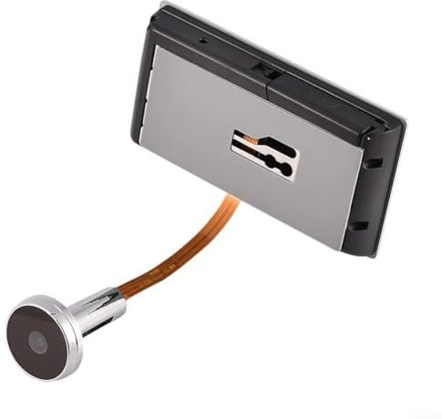 Besshepplo Spioncino digitale senza fili del campanello astuto con LCD a 3,5 pollici e 720P HD per la sorveglianza domestica con un ampio angolo di visione di 120 °