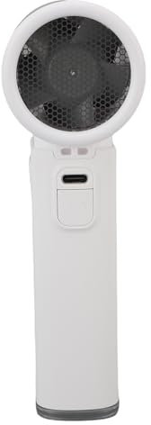 Cuifati Ventilateur Brumisateur Portable, Débit D'air de 1 à 199 Niveaux, Ventilateur Brumisateur Rechargeable 3500 MAh, Affichage Numérique, Réservoir D'eau intégré, pour Voyage,
