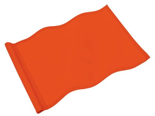 TIXIPEM Golf Flag with Tube Inserted [1pcs] - Nylon Putting Green Golf Target Flag Use for Indoor & Outdoor Courts & Practice Field - [Orange - 20 IN]