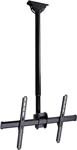 WQPMNYG TV Stand TV Unit, Ceiling TV Mount Bracket, Fits Most 32-70 Inch LCD Flat Screen And Curved TVs, TV Mount Apply To Shopping Mall/workplace/Street Shop TV Mount TV Stand