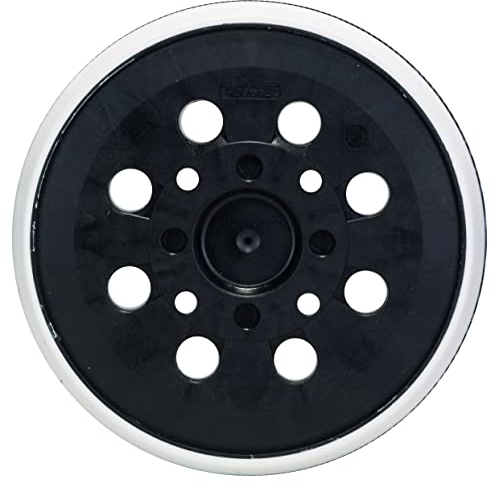 Bosch Accessories 1x Schleifteller (Ø 125 mm, mittelhart, mit Klettsystem, Zubehör für Exzenterschleifer)