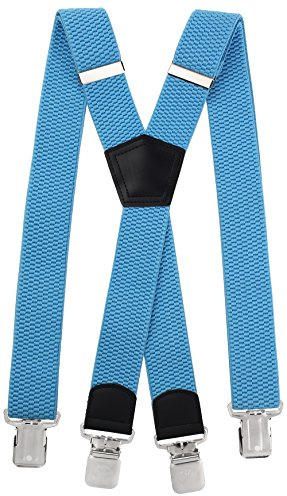 Miobo Herren Hosenträger – Sicherer Halt – Elastisch und Verstellbar, 4 cm Breit