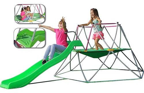 PLATPORTS Climbing Dome - Dome Climber for Kids Outdoor - Jungle Gym Outdoor for Kids Ages 3-8 - Playground Climbers
