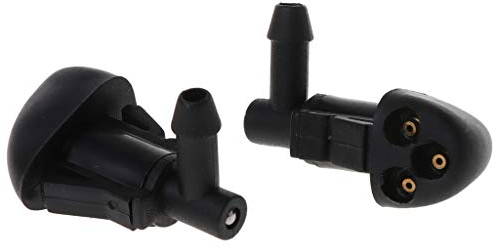 Buwei 2 pièces buse de pulvérisation d'eau d'essuie-Glace de Lave-Glace de Voiture 3 Trous adapté pour Chevrolet Cruze 2009-2014