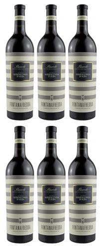 Fontanafredda Serralunga d'Alba Barolo DOCG Rotwein Wein trocken Italien I Visando Paket (6 x 0,75l)