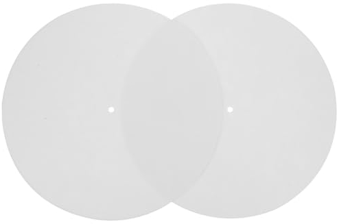 CIMAXIC 2stücke Vinyl Plattenspieler Filzmatte Schallplatten Schutzpolster Anti-slip Recorder Slipmat Für Plattenspieler Zubehör