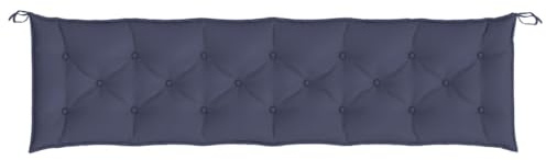 vidaXL Gartenbank-Auflage Marineblau 200x50x7 cm Oxford-Gewebe