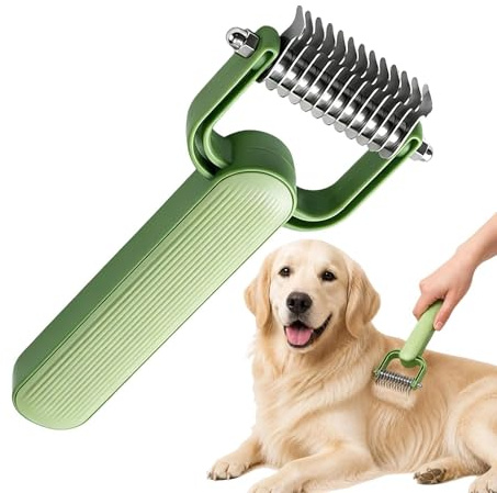 Brosse Sous-Poil Pour Chien Peigne Double Face