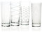 Mikasa Cheers 5159317 Lot de 4 Verres Highball en Cristal -Argenté - 550 ML