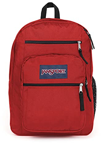 JANSPORT Big Student, Mochila Unisex adulto, Talla única, Rojo (Red Tape)