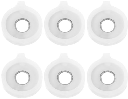 BESPORTBLE Musical Instrument Accessories 6Pcs Trumpet Valve Washers and Springs Repair Kit, Designed for Bass and Alto Horns with Accurate Positioning Functionality