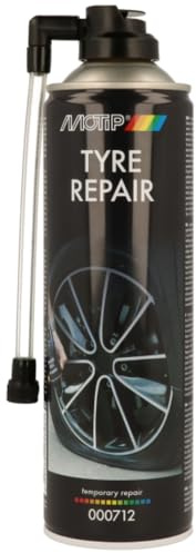 Charging Racer MOTIP Gonfia e Ripara per Pneumatici Tubeless, a Base di Gomma, Riparazione Rapida di Emergenza, Senza Rimozione dello Pneumatico