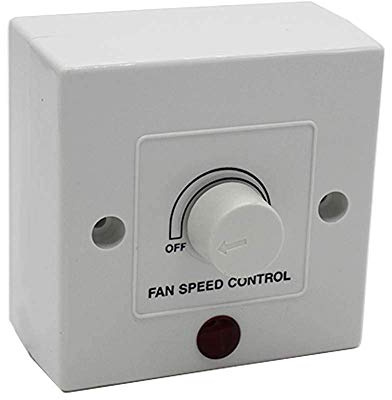 Manrose MAN1350 Variable Speed Fan Speed Controller | Adjustable fan speed control, For compatible ventilation fans