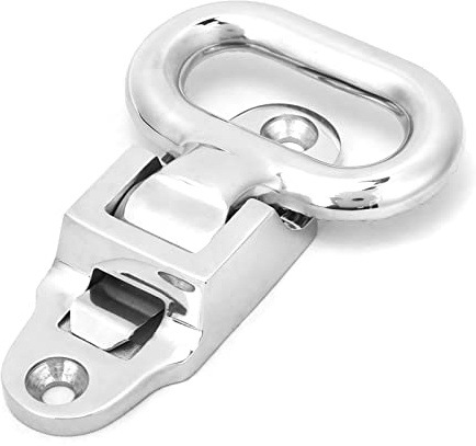 Marchepied Pliable INOX 316 pour Bateau, Petite Marche Antidérapante 108 x 81 mm, avec Motif Diamant, Installation Facile sans Soudure pour Bateaux, Camping-Cars, Remorques