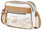 Lois - Sac À Main Femme Élégant, Sac Bandoulière Femme Cuir, Sac Femme Tendance, Sac À Main Femme Chic, Sac A Main Femmes Bandoulieres, Blanc