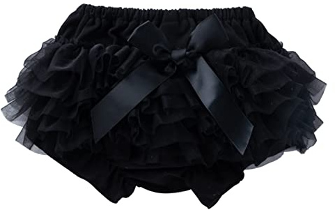 Toddler Summer Dress Newborn Infant Baby Girls Boys Bow Tie Solid Spring Summer Shorts PP Pants Bloomers Triangle Shorts Covers Clothes Boho Baby Girl Clothes (Black, 12-24 Months)