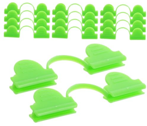 MERRYHAPY 50stücke Gewächshausklammern Winddicht Befestigungsklammern Für Gewächshaus-fixierung Gartenklammern Gewächshaus-befestigungsklammer