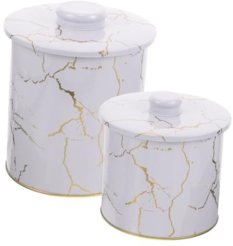 KITANDOVE 2pcs Bread Container Box Set Airtight Food Storage for Baking for Home Use and Giving and Lightweight Bread Storage