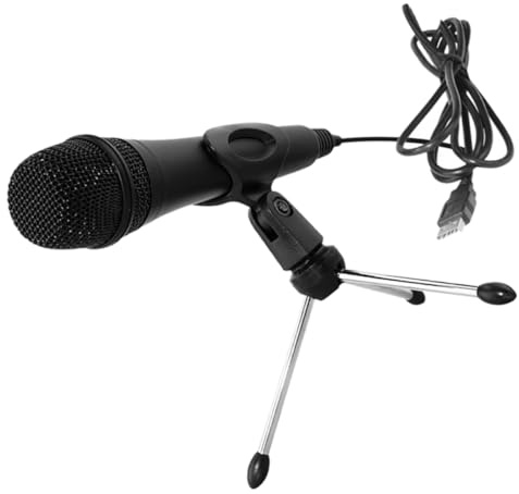 Supvox USB-kondensatormikrofon Für Pc Laptop Und Gaming Musikmikrofon Mit Halterung Und Kabel Professionelles Konferenzmikrofon Für Videokonferenzen