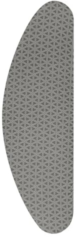 Hailo Ersatz-Bügeltischbezug - Ersatzauflage für Bügelbrett Swingline Perfect/Bügelfläche XXL - Maße 148 x 45 cm - grau