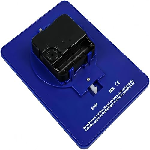 Disco temporizador de aparcamiento compacto de ABS para evitar multas de aparcamiento (sin batería)