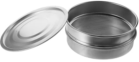 IWOWHERO Vassoi Germinazione in Acciaio Inossidabile con Fondo Zincato Kit Semenzaio per Orto e Coltivazione Casa Drenaggio Efficiente e Materiale Sicuro per Piantine e Germogli