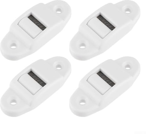 Tapparella avvolgibile per finestra con 4 connettori spazzolati e guida di distanza tra i fori da 40 mm per installazione senza soluzione di continuità