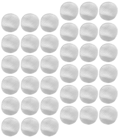 Hohopeti 120 Doppelseitige Make Up Entferner Pads aus Weichem Vliesstoff Fusselfrei Rund mit Perlenstruktur Sanfte Gesichtsreinigung und Nagellackentfernung für Empfindliche Haut Inkl