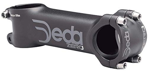 Deda Elementi Zero, Styrfäste Unisex Vuxen, Black On Black, 90 mm