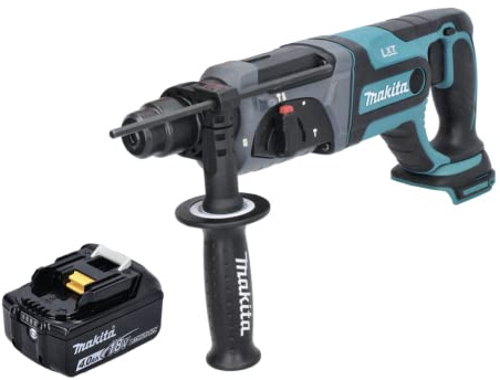 Makita DHR 241 M1 Akku Bohrhammer 18 V 2,0 J SDS plus + 1x Akku 4,0 Ah - ohne Ladegerät