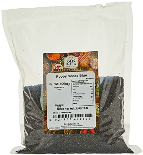 Old India Poppy Seeds Blue 500g